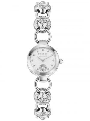 Женские часы с браслетом из нержавеющей стали Broadwood Lion Link, 26 мм Versus Versace, серебро