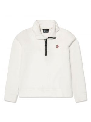 Collegetakki tytöille Moncler Grenoble Kids valkoinen