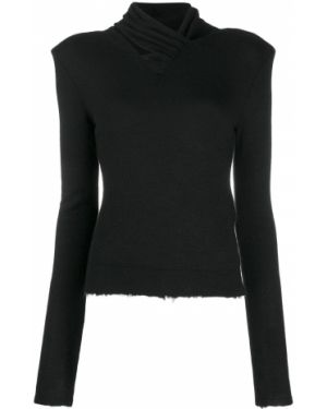 Jersey de punto de tela jersey Unravel Project negro