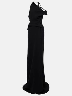 Dlouhé šaty Maticevski čierna