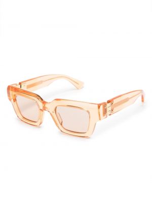 Okulary przeciwsłoneczne Bottega Veneta Eyewear pomarańczowe