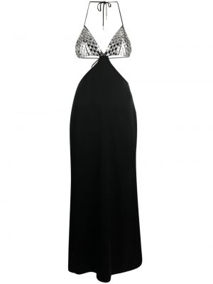 Вечерна рокля David Koma черно