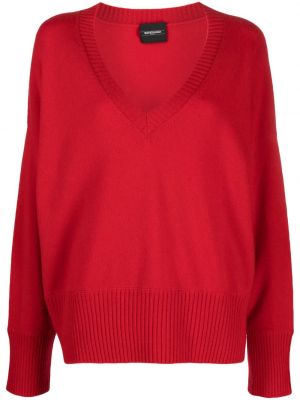 Кашмирен пуловер Simonetta Ravizza червено