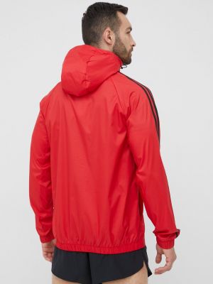 Rövid kabát Adidas piros