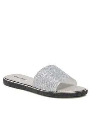 Sandály Bassano stříbrné