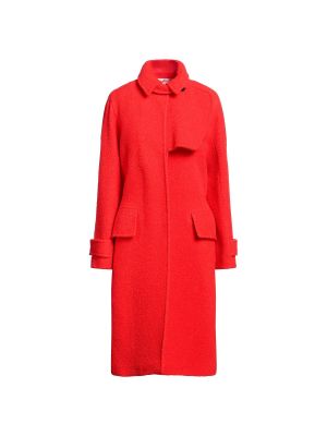 Пальто Victoria Beckham красное
