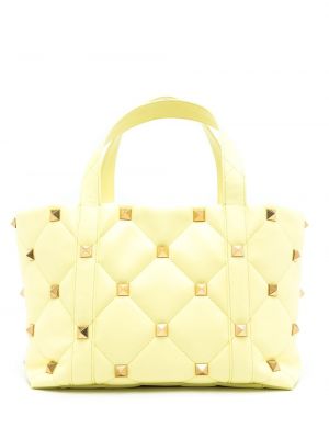 Bolso shopper Valentino Garavani amarillo