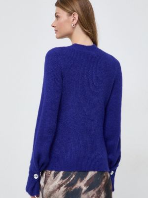 Vlněný svetr Morgan fialový