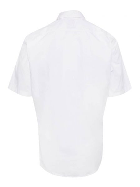 Bavlněná košile Boss bílá