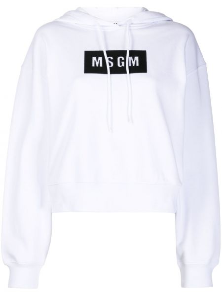 Hoodie Msgm vit