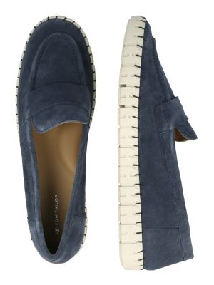 Ilgaauliai batai Tom Tailor mėlyna
