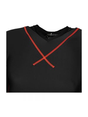 Camiseta de manga larga con escote v Trussardi