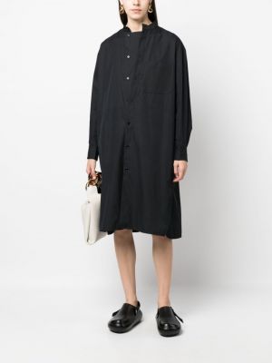 Hemdkleid aus baumwoll Lemaire schwarz