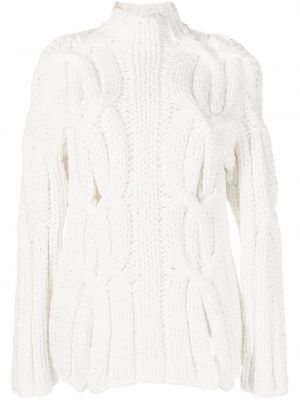 Chunky pullover Dion Lee weiß