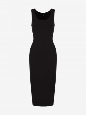 Платье миди Armani Exchange черное