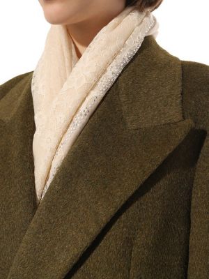 Кашемировый шарф ретро Vintage Shades бежевый