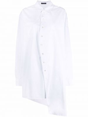 Camisa asimétrica Ann Demeulemeester blanco