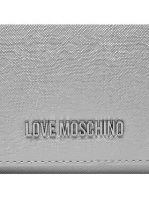 Kabelka Love Moschino stříbrná