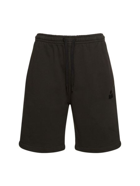 Bomull shorts Marant svart