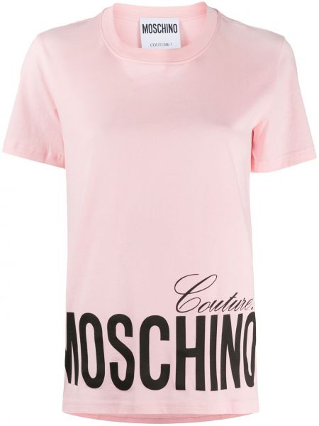 Camiseta Moschino rosa