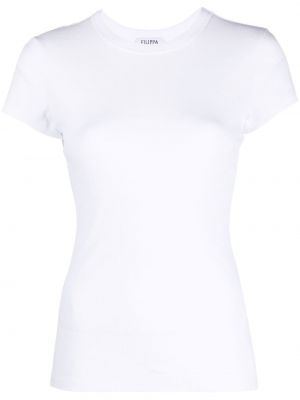 T-shirt avec manches courtes Filippa K blanc