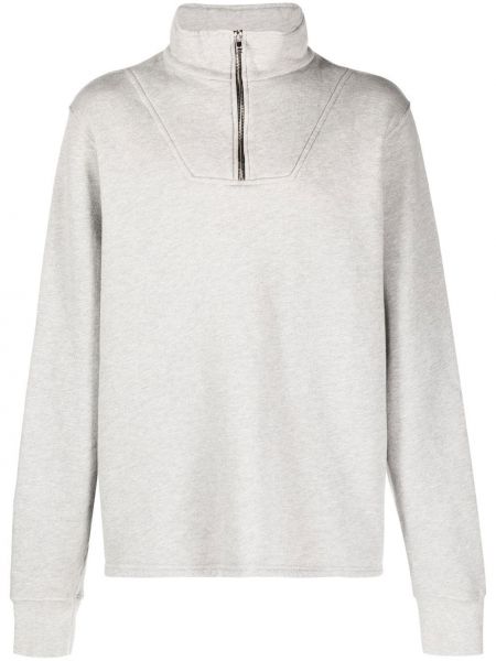 Sweat zippé Les Tien gris