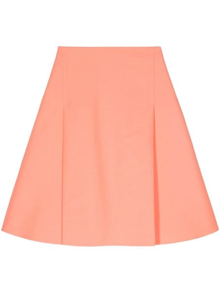 Bavlněné mini sukně Marni růžové