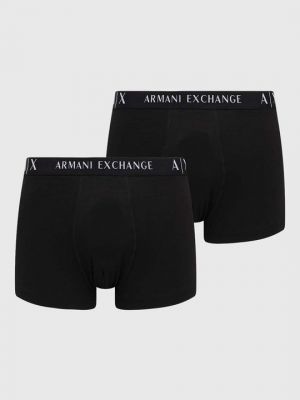 Боксеры Armani Exchange черные