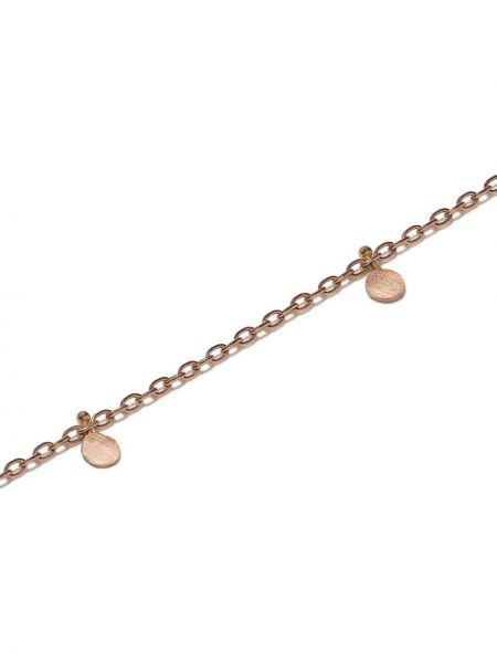 Z růžového zlata puntíkatý náhrdelník Sia Taylor