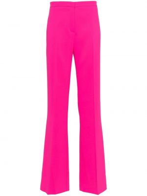Pantaloni cu picior drept Pinko roz