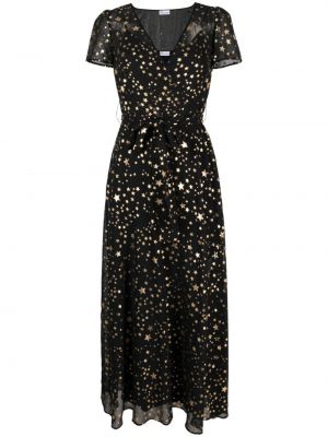 Μίντι φόρεμα με σχέδιο με μοτίβο αστέρια Red Valentino