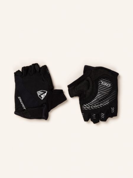 Czarne rękawiczki z siateczką Ziener