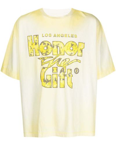 Тениска с принт Honor The Gift