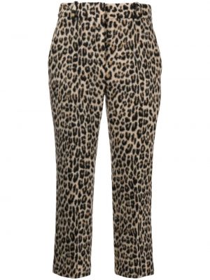 Nohavice s potlačou s leopardím vzorom Ermanno Scervino