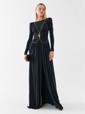 Večernja haljina Elisabetta Franchi crna
