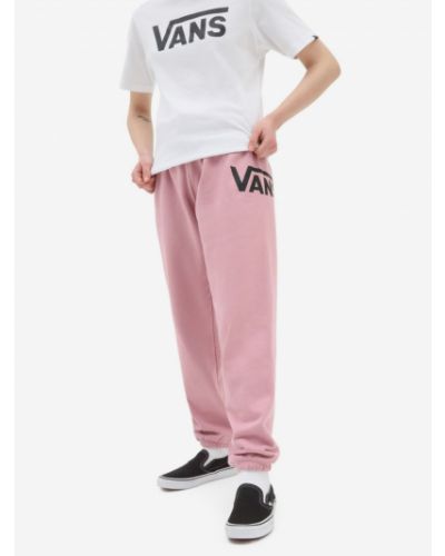 Sportovní kalhoty Vans růžové