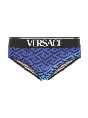 Slipy Versace niebieskie