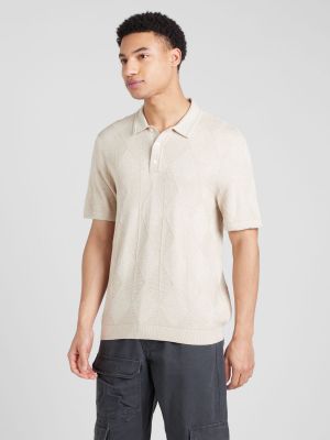 T-shirt Abercrombie & Fitch beige