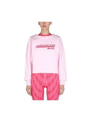 Sweatshirt Philosophy Di Lorenzo Serafini pink
