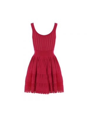 Sukienka mini Alaïa czerwona