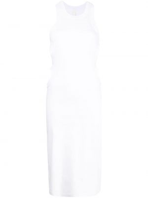 Bílé šaty ke kolenům Dion Lee
