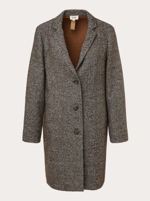Abrigo de lana Diega gris