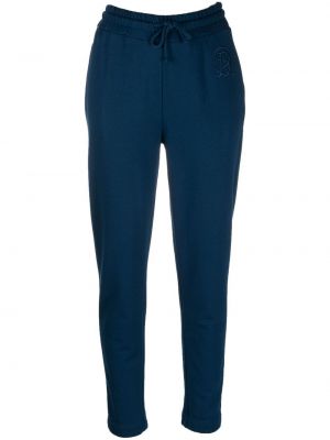 Sportovní kalhoty s výšivkou Sonia Rykiel modré