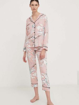 Pyžamo Answear Lab růžové