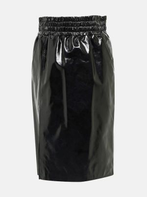 Spódnica skórzana Tom Ford czarna