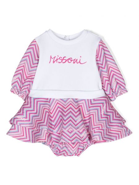 Kjole for piger Missoni Kids hvid