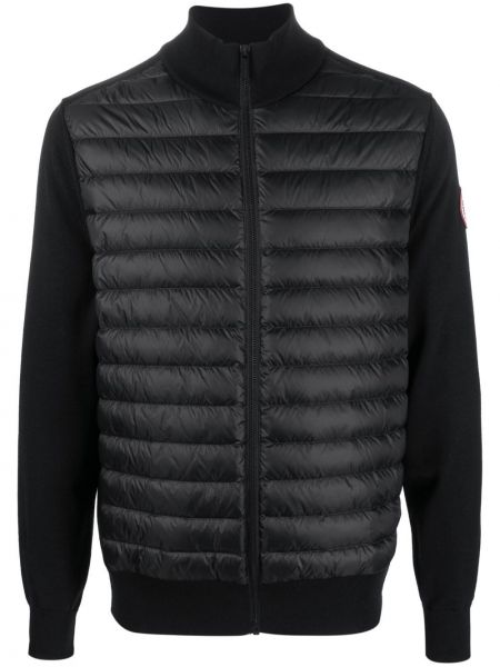 Lang jakke Canada Goose svart