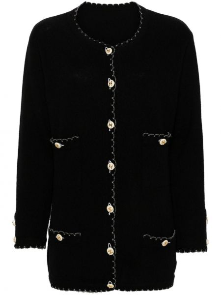 Cardigan Chanel Pre-owned noir