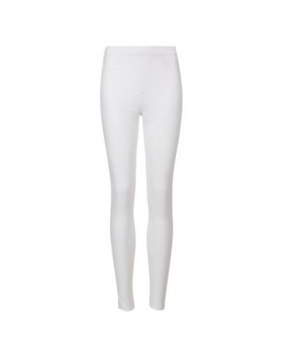 Womens M&S Collection High Waisted Jeggings - Soft White, Soft White M&s Collection