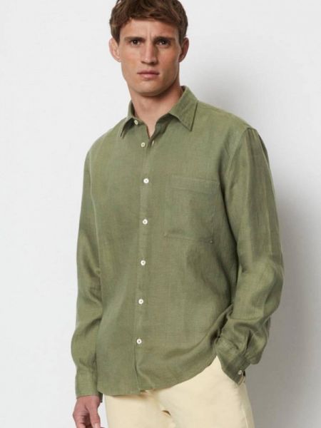 Рубашка Marc O'polo зеленая